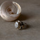 925 Sterling Silver Baroque Pearl Rustic Fusion Handcrafted Ring