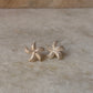 925 Sterling Silver Star Fish Statement Studs Earrings