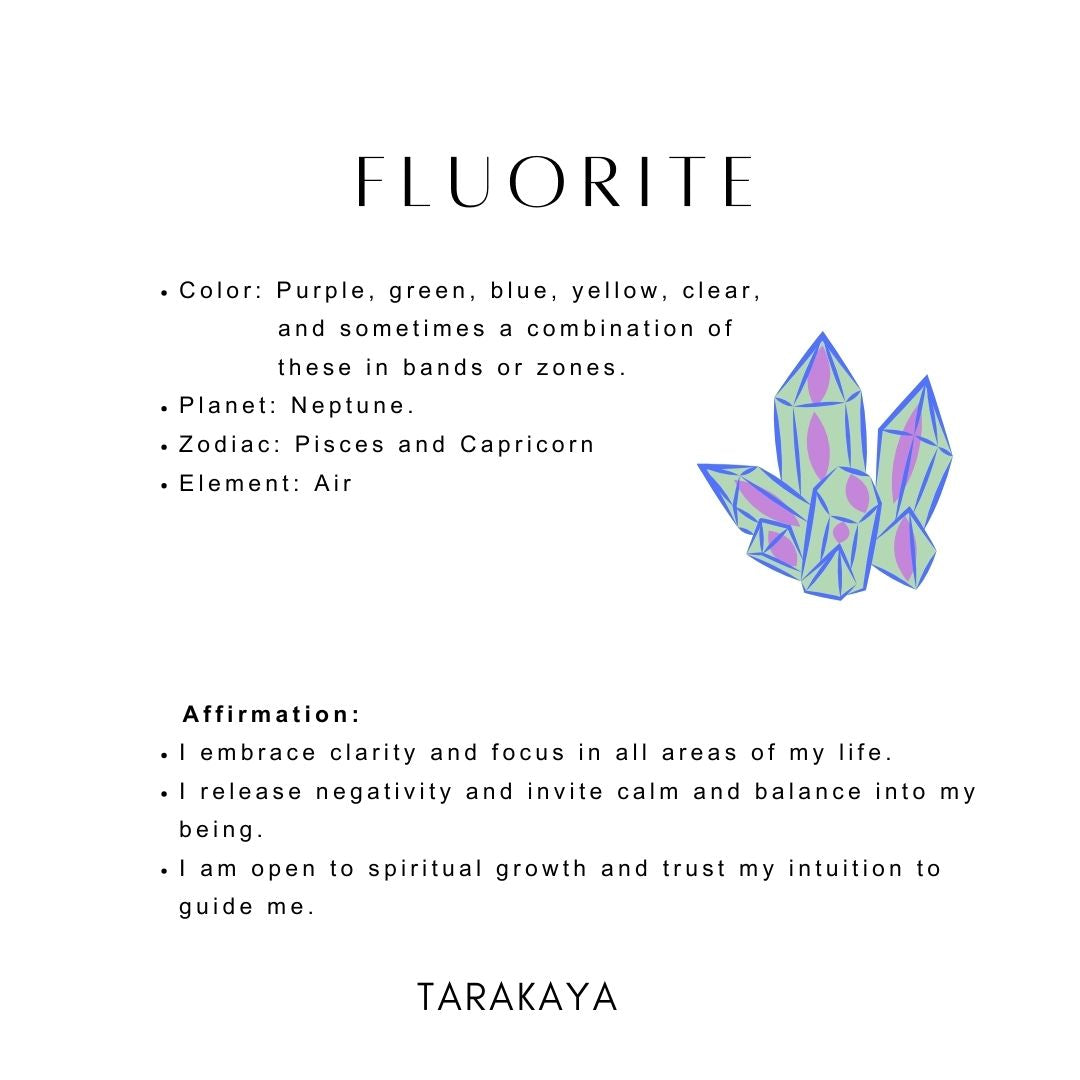 Natural Fluorite Crystal for beautiful look 