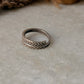 925 Sterling Silver Bohemian Hill Tribe Handcrafted Adjustable Ring