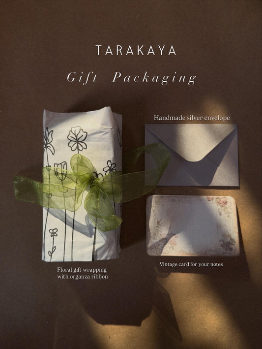 Gift Wrapping ( Only Ribbon & Card ) Additional Box not included