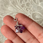 925 Sterling Silver Amethyst Star Wire Wrapped Handcrafted Pendant