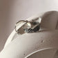 Pure Silver Toe Ring with Leafy Band Detailing