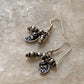 925 Sterling Silver Handcrafted Tribal Rawa Paisley Mandali Earrings