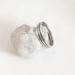 Three stack band sterling silver ring