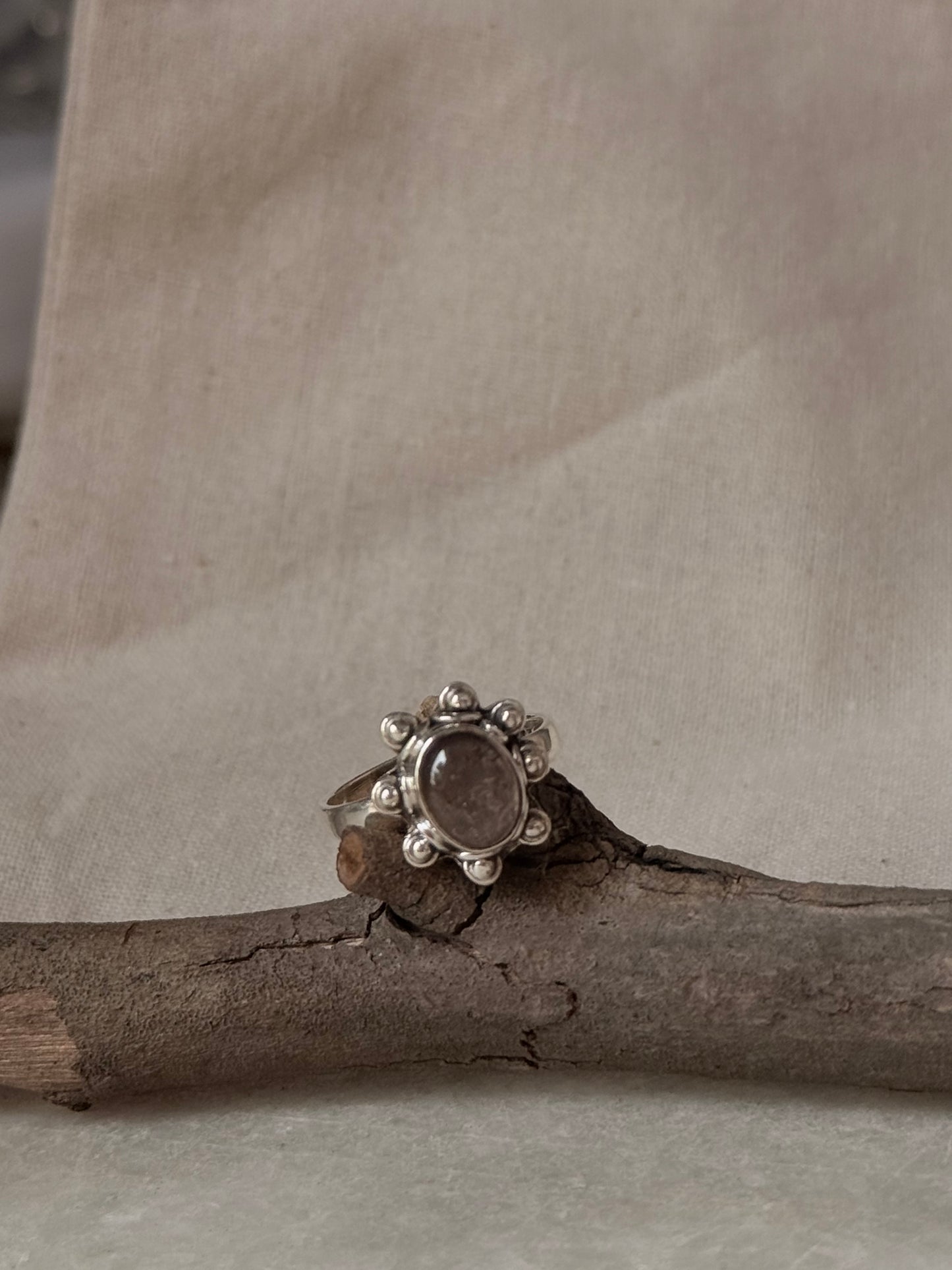 925 Sterling Silver Tourmaline Ring