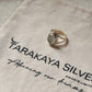 925 Sterling Silver Green Amethyst Boho Ring
