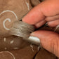 925 Sterling Silver Bohemian Dessert Spirit - Leaf Textured Wrap Hill Tribe Handcrafted Adjustable Ring
