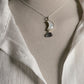 Moonstone Moon Fluorite Cloud 925 Sterling Silver Pendant