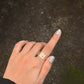 925 Sterling Silver Triple Tone - Brass • Copper • Silver Moving Bands Spinner / Fidget Ring