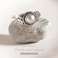Fresh Water Pearl Forest Boho Sterling Silver Ring
