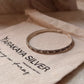 925 Sterling Silver Antique Hill Tribe Handcrafted Matsya Adjustable Kada