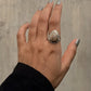 925 Sterling Silver Pear Jasper Handcrafted Ring