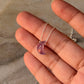 925 Sterling Silver Amethyst Moon Crescent Carved Handcrafted Necklace