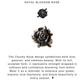 925 Sterling Silver Chunky Boho Rose Ring