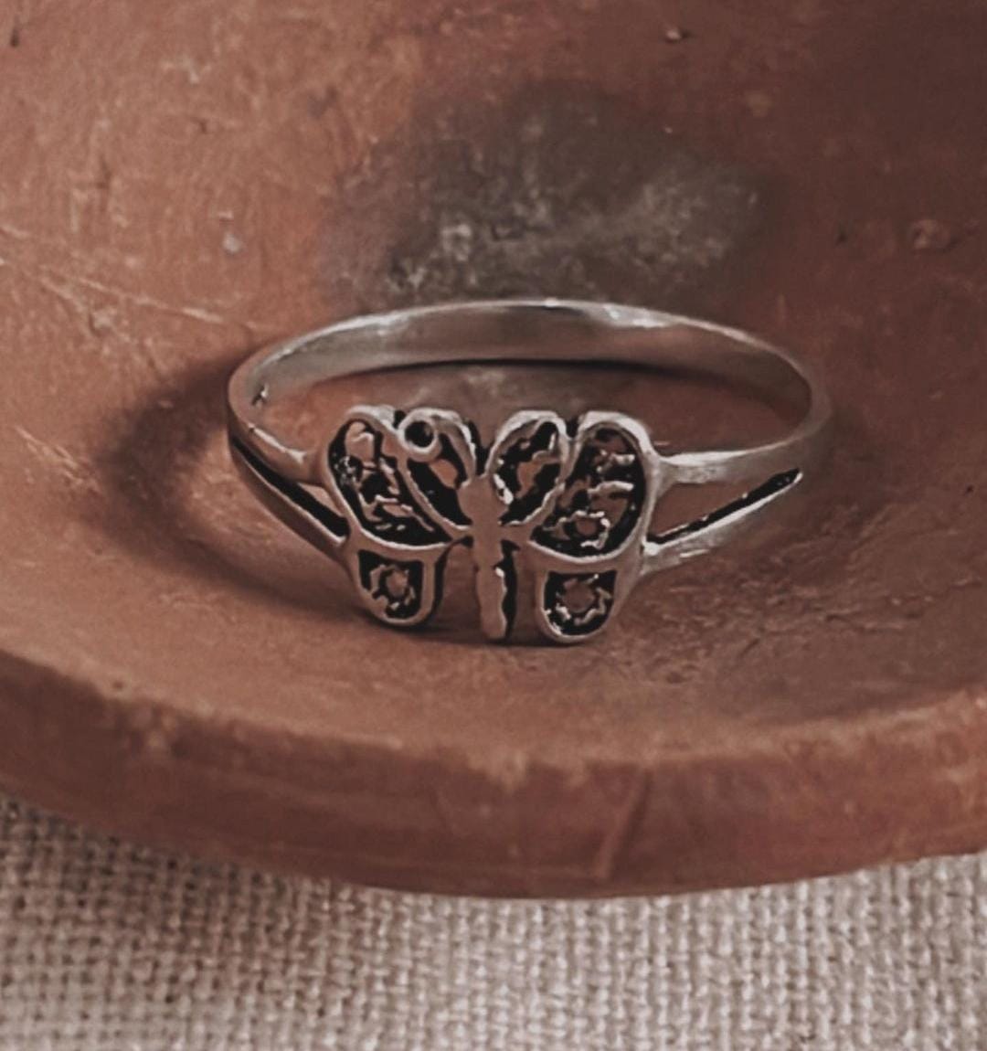 Unique Titli design ring in silver