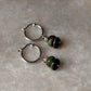 925 Sterling Silver Kingsman & Dalmation Italian Hoops