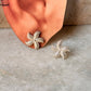 925 Sterling Silver Star Fish Statement Studs Earrings
