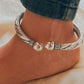Sterling Pure Silver Leg Kada for Timeless Fashion