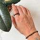 Natural Crystal Tiger Eye 4MM Stretchy Ring & Bracelet