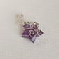 925 Sterling Silver Amethyst Star Wire Wrapped Handcrafted Pendant