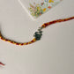 925 Sterling Silver Vintage Rose Reusable as Pendant Handcrafted Rakhi