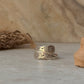 925 Sterling Silver Bohemian Hill Tribe Sun Engraved Handcrafted Adjustable Ring