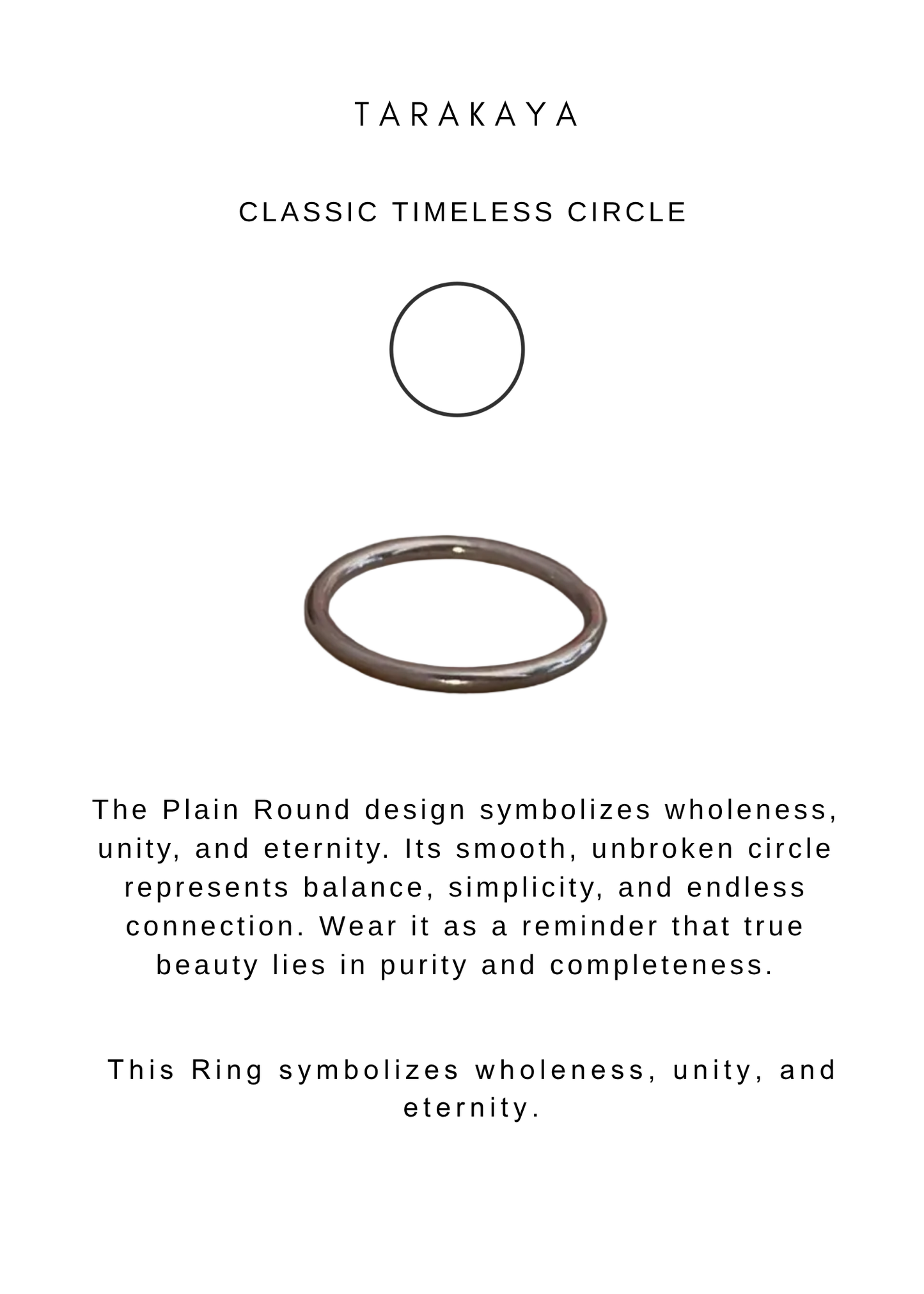 925 Sterling Silver Minimal Plain Round Stack Band Ring