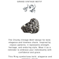 925 Sterling Silver Chunky Vintage Motif Band Ring