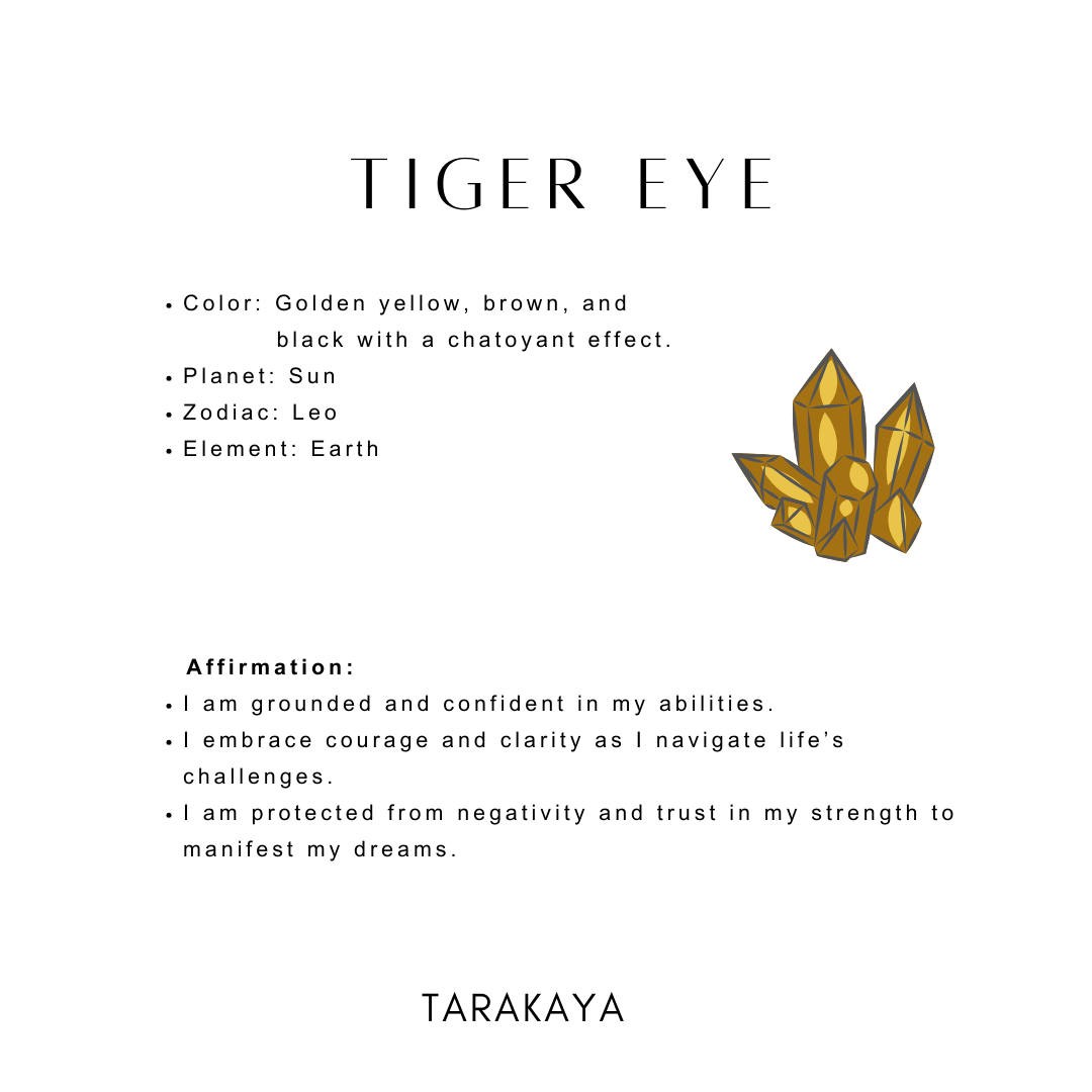 Unique Tiger Eye in Silver