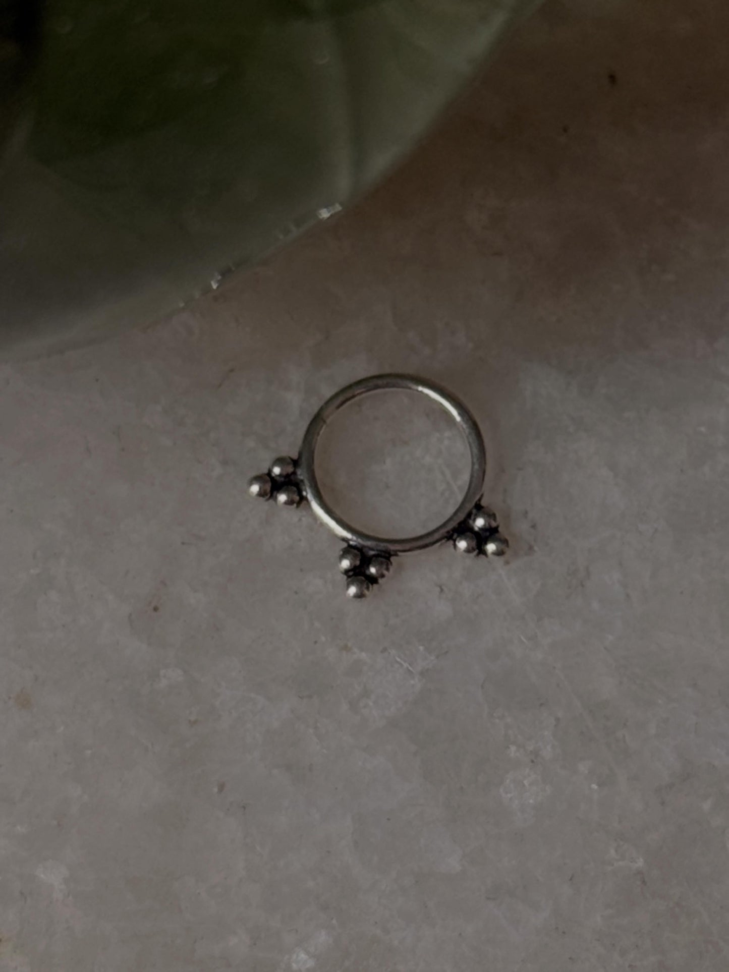 925 Sterling Silver Tribal Septum Pierced- Teen Teekona Rawa