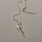 925 Sterling Silver Mother of Pearl Butterfly, Adjustable Chain With Fresh Water Pearls Charm Handcrafted Necklace
