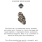 925 Sterling Silver Vintage Statement Fleur De Lis Ring