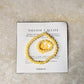 Natural Crystal Yellow Calcite 4mm Stretchy Rings & Bracelet