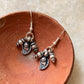 925 Sterling Silver Handcrafted Tribal Rawa Paisley Mandali Earrings