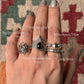 925 Sterling Silver Big Divine Lotus Flower Ring