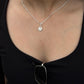 925 Sterling Silver Snake Dot Vintage Font Engraved Initial Necklace