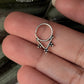 925 Sterling Silver Tribal Septum Pierced- Teekon