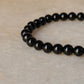 Natural Crystal Black Onyx 6mm Bracelet
