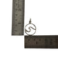 Wave Round 925 Sterling Silver Pendant