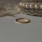 Gold Vermeil Textured Stack Band for Layering