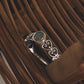 Opal Princess Stone Set in Sterling Silver Band