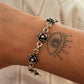 925 Sterling Silver Antique Rose Bracelet