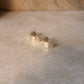 925 Sterling Silver Chunky Italian C Half Hoops Earrings