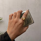 925 Sterling Silver Citrine Oval Statement Contemporary Ring