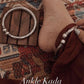 Leg Kada in Pure Silver with Traditional Design