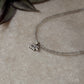 925 Sterling Silver Labradorite Box 2mm Hathi Charm Necklace