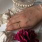 Gold Vermeil Stackable Ring with Textured Detail