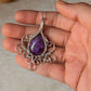925 Sterling Silver Handcrafted Wire Wrapped One of a Kind Agate Pendant