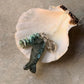 925 Sterling Silver Labradorite Fish, Turquoise Chips & Golden Rutilated Quartz Handcrafted Necklace